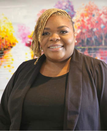 The bio image for fellow, Sharonda C. Rozier .